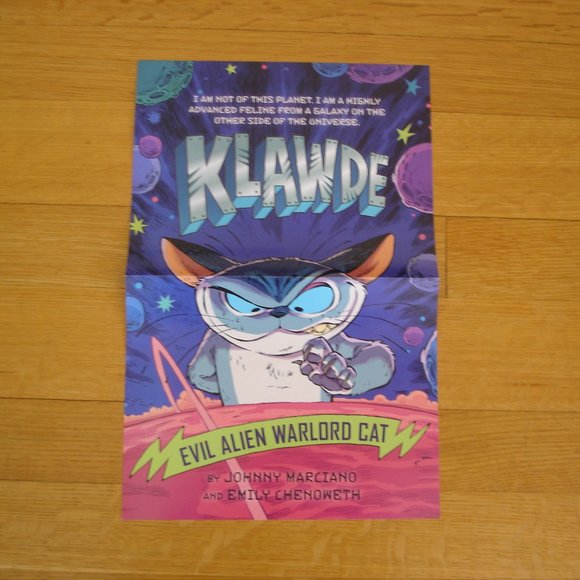2/$12: KLAWDE: Evil Alien Warlord Cat Poster 11x17 - Picture 1 of 3